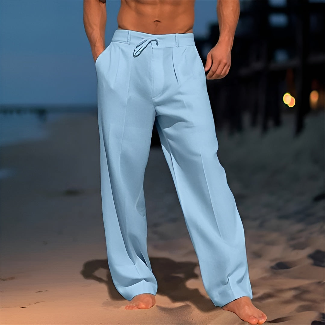 Jens™ – Let og stilfuld linnebuks til sommeren