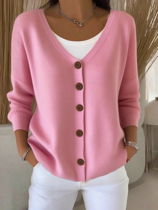 Mila | Klassisk Strikcardigan
