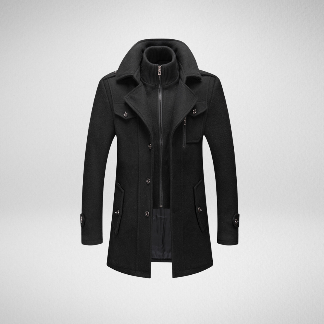 Angelo | Varm og elegant frakke til mænd