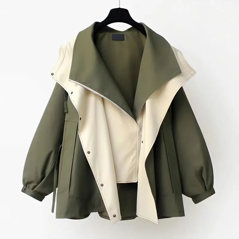 Thea | Chic oversized vindjakke