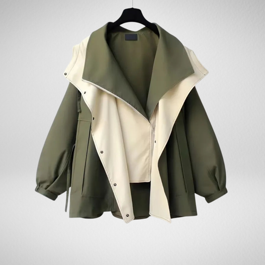 Thea | Chic oversized vindjakke