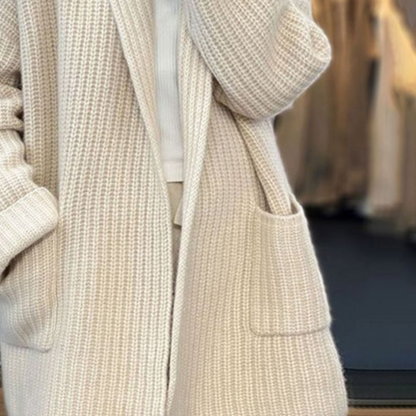 Irene – Strikket cardigan i uldblanding