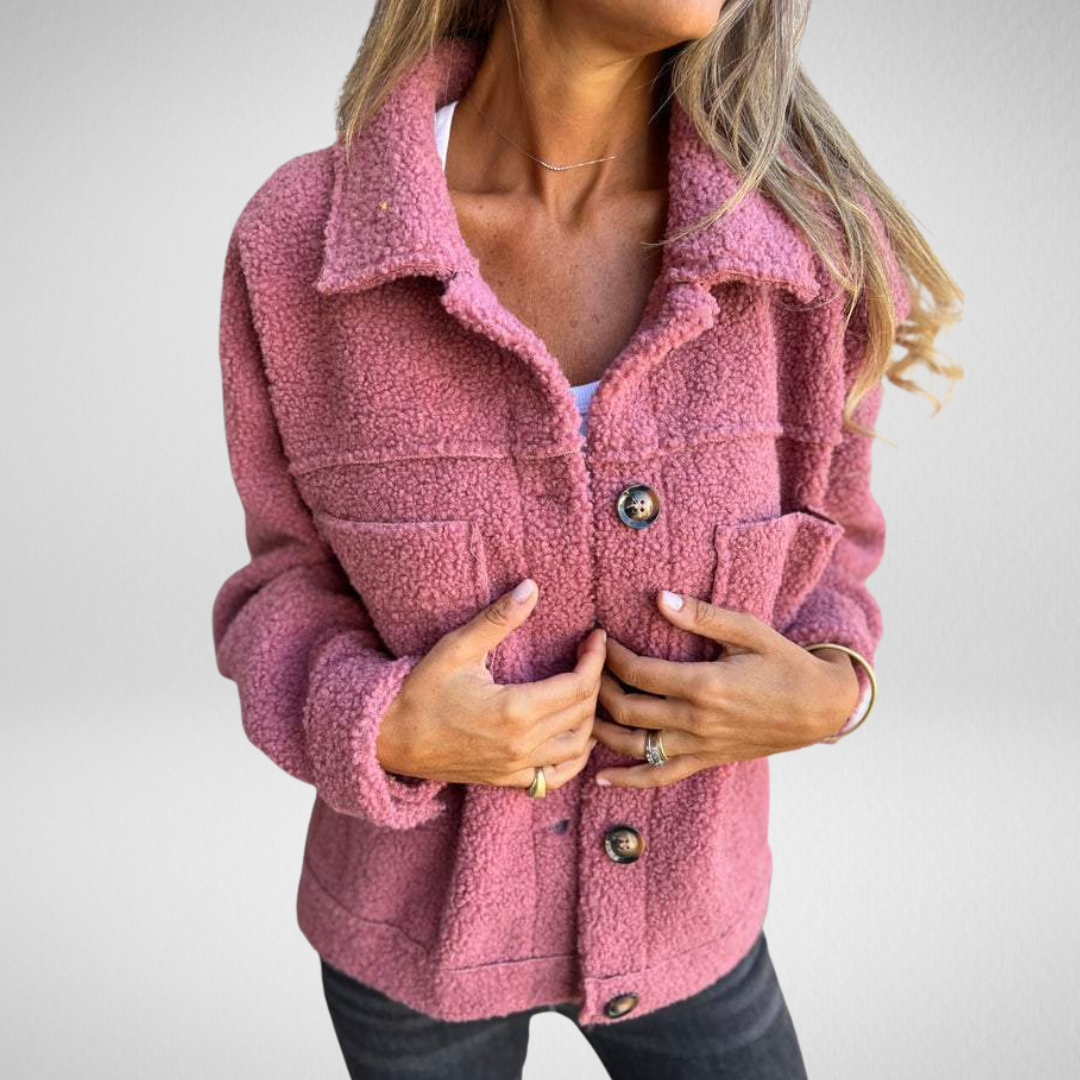 Alizée | Hyggelig jakke med knapper