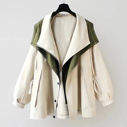Thea | Chic oversized vindjakke