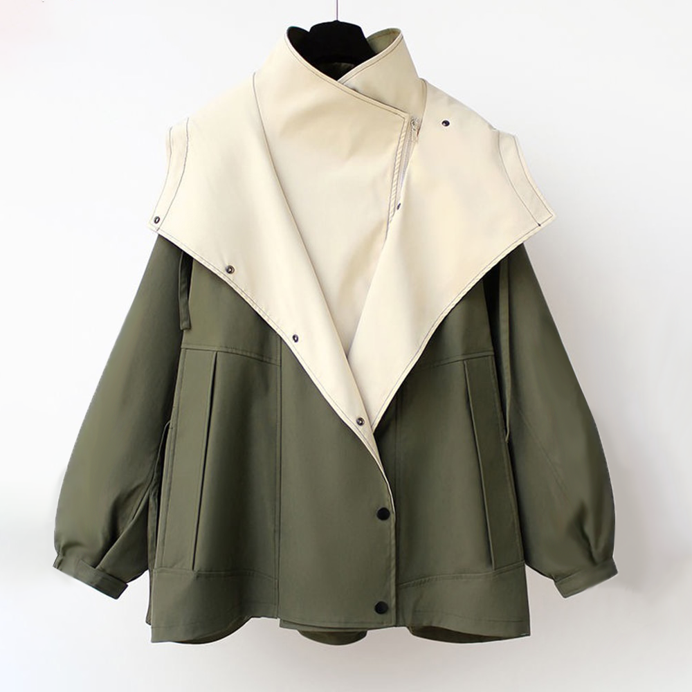 Thea | Chic oversized vindjakke