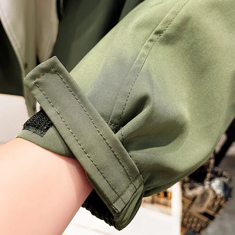 Thea | Chic oversized vindjakke