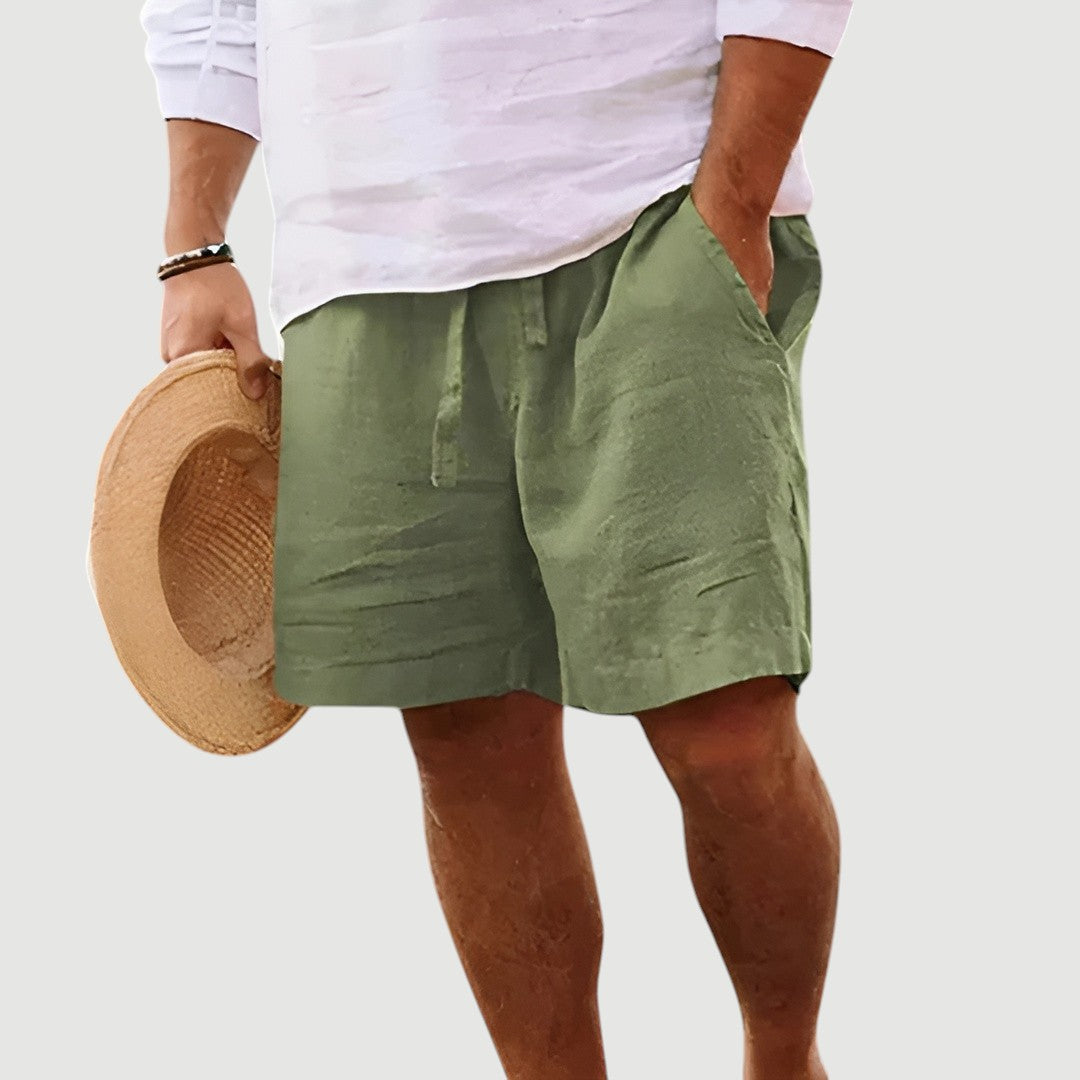 ZACHARIAS™ LINEN SHORTS | Håndværk og komfort til sommerens eventyr