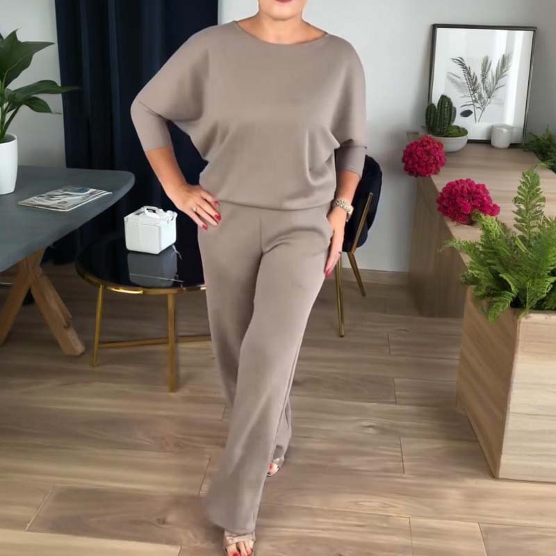 💞Ensemble 3 pièces élégant comprenant un cardigan long, un haut et un pantalon💞LIVRAISON GRATUITE